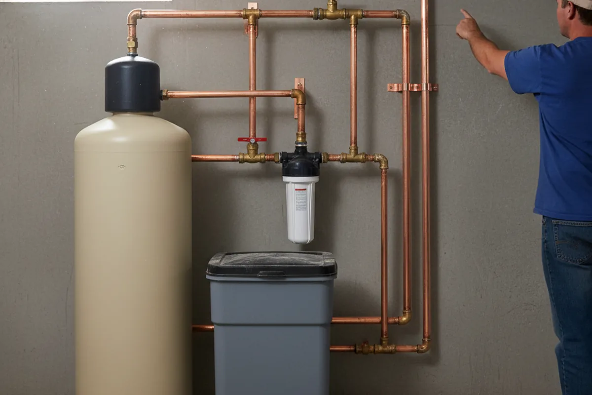 Whole-house water treatment system installed in Morrilton